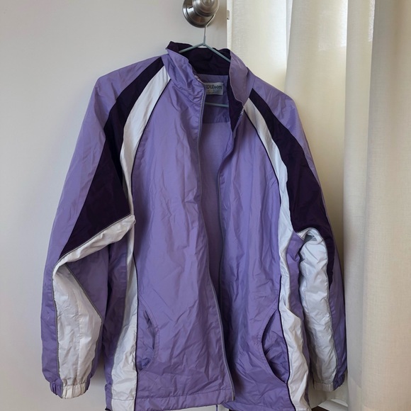 retro violet windbreaker - Picture 2 of 4